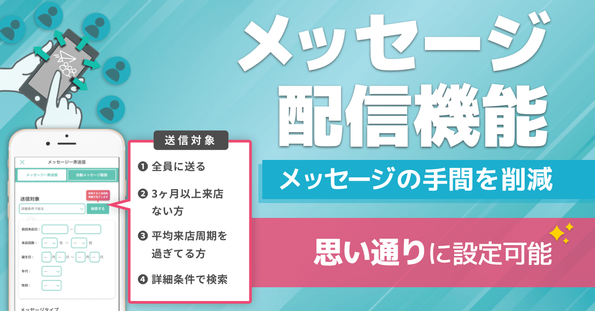 LiMEのメッセージ配信機能