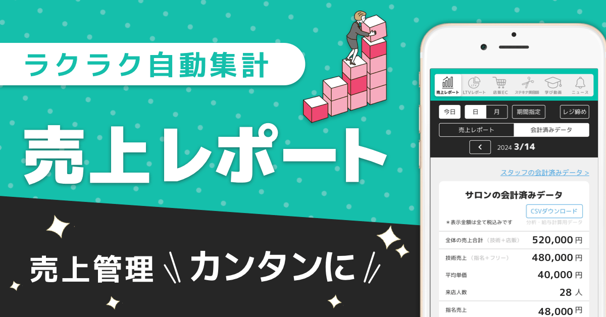 LiMEの売上レポート