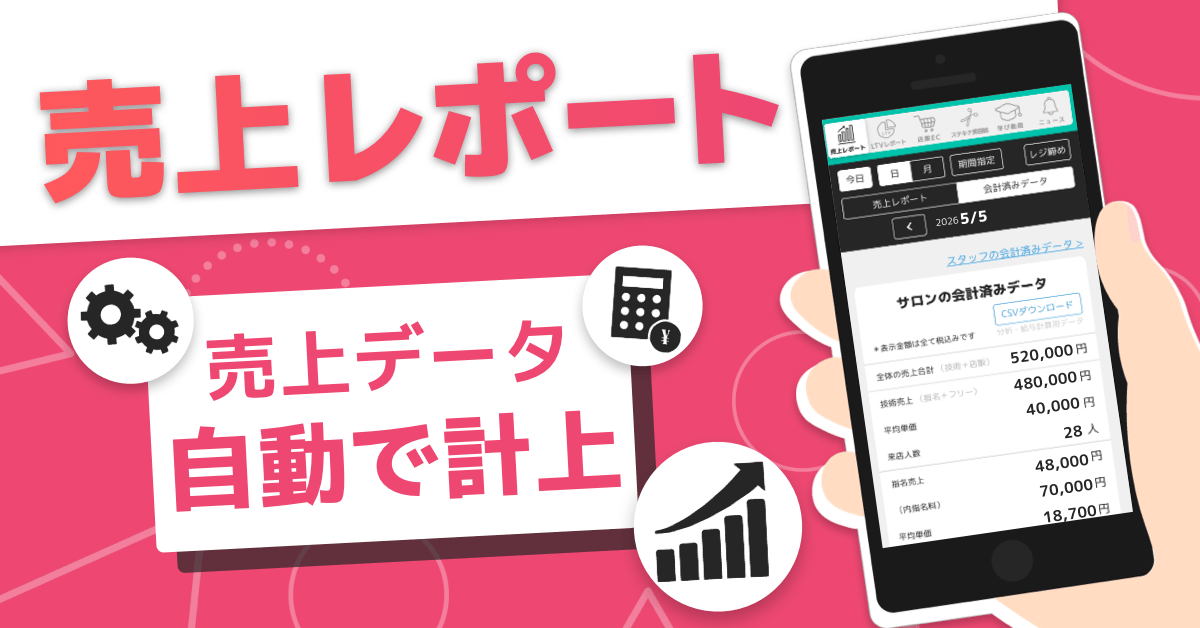 LiMEの売上レポート