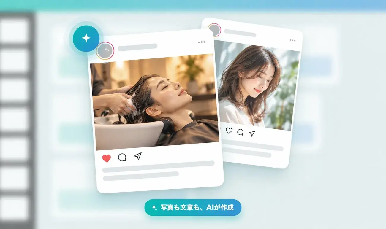 SNS投稿AI：投稿画像と文章を自動生成
